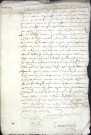 Etude de Me Jean Duval à Amiens (étude n°8). Minutes de l'année 1633
