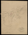 Plan du cadastre napoléonien - Autheux : tableau d'assemblage