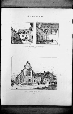 Le Vieil Amiens dessiné d'après nature par Aimé et Louis Duthoit