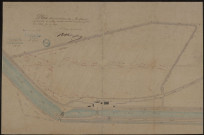 Plan des mollières du Mollenel à joindre à notre procès-verbal d'estimation en date de ce jour, le 6 août 1861.