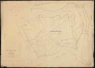 Plan du cadastre rénové - Argoules : section D