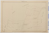 Plan du cadastre rénové - Bernaville : section B1