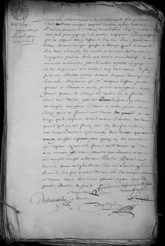 Etude de Me Bénigne Magdelaine à Amiens (étude n°16). Minutes de l'année 1678