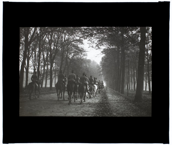 La Hotoie, chasseurs à cheval - octobre 1913
