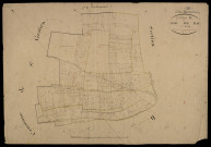 Plan du cadastre napoléonien - Querrieu (Querrieux) : Bois de Mai (Le), B1