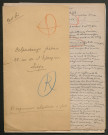 Témoignage de Delperdange, Jérôme et correspondance avec Jacques Péricard