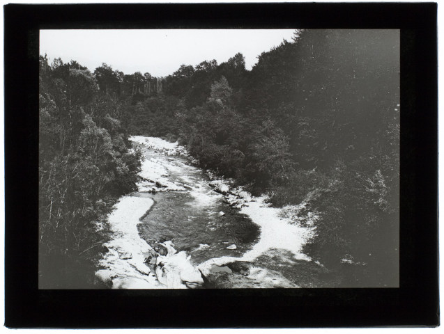 Vue prise près des gorges du Fier - juillet 1902
