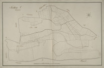 Plan du cadastre napoléonien - Gezaincourt : C1