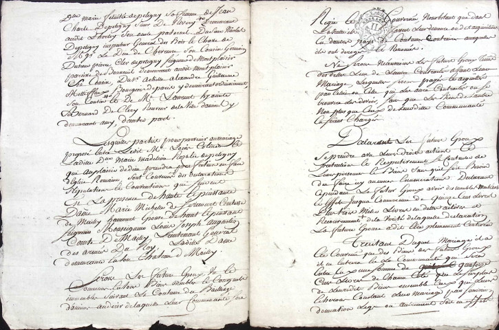 Etude de Me Nicolas Beaudelocque à Amiens (étude n°16). Minutes de l'année 1770