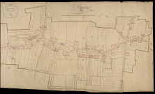 Plan du cadastre napoléonien - Bourseville : Centre ou Chef-lieu (Le), F