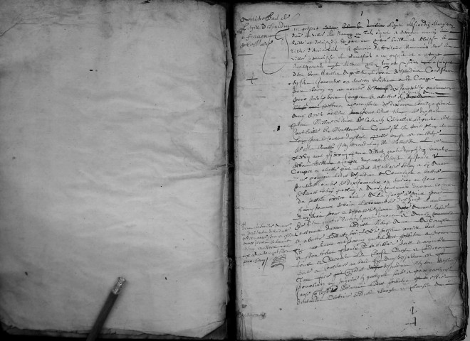 Etude de Me Jean Denis à Amiens (étude n°21). Minutes des années 1626-1627