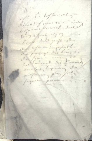Etude de Me Nicolas Carpentier à Amiens (étude n°16). Minutes de l'année 1709