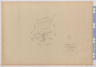 Plan du cadastre rénové - Dancourt : tableau d'assemblage (TA)