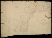 Plan du cadastre napoléonien - Fressenneville : Village (Le), D1