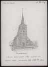 Averdoingt (Pas-de-Calais) : église Saint-Léger - (Reproduction interdite sans autorisation - © Claude Piette)
