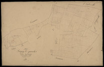 Plan du cadastre napoléonien - Buigny -Les-Gamaches (Buigny-les-Gamaches) : Village (Le), A2