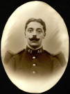 Portrait de Gaston Verhaeghe en uniforme du 45e Régiment d'Infanterie