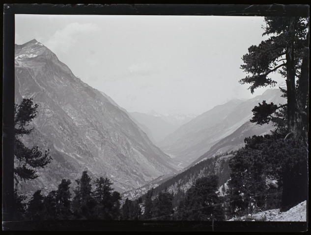 Riffelap vue prise sur la route - juillet 1903