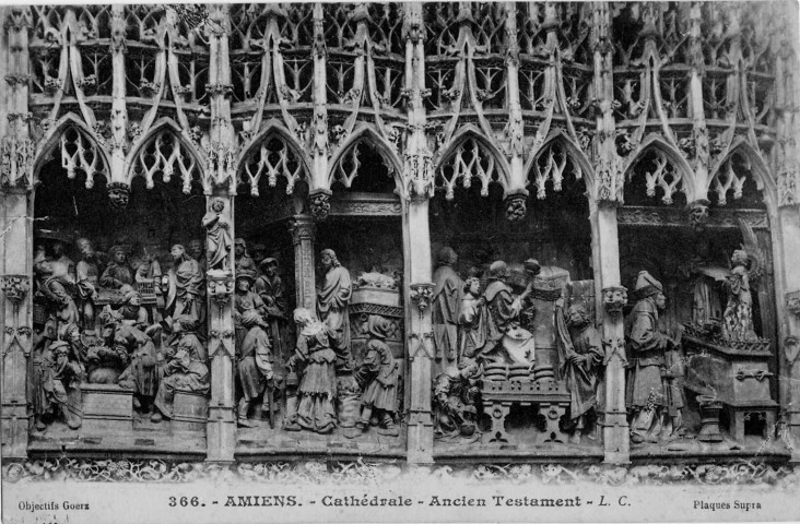 Amiens - La cathédrale - Ancien Testament