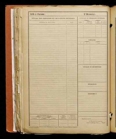 Becquet, Armand, né le 26 mars 1897 à Saint-Aubin-Montenoy (Somme), classe 1917, matricule n° 106, Bureau de recrutement d'Amiens