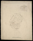 Plan du cadastre napoléonien - Curchy (Manicourt) : tableau d'assemblage