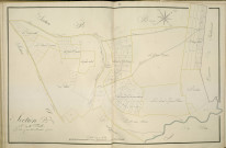 Plan du cadastre napoléonien - Atlas cantonal - Querrieu (Querrieux) : B3 et B4