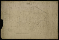 Plan du cadastre napoléonien - Bayonvillers : D
