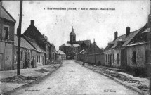 Harbonnières (Somme). Rue de Mesmie. Mesmie Street