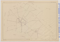 Plan du cadastre rénové - Hypercourt (Pertain) : tableau d'assemblage (TA)