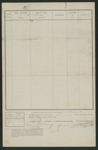 Liste électorale : Riencourt