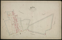 Plan du cadastre napoléonien - Ronsoy : Village (Le), D1