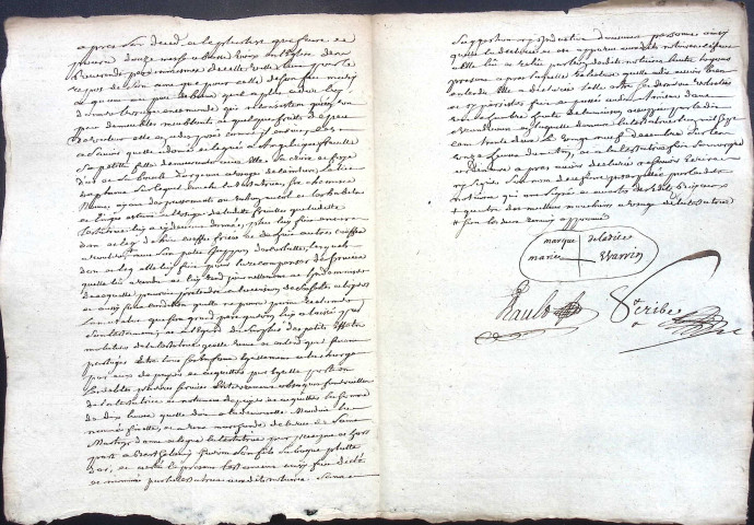 Etude de Me Jacques Scribe à Amiens (étude n°6). Minutes de l'année 1732