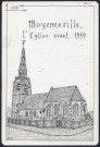 Moyenneville : l'église avant 1940 - (Reproduction interdite sans autorisation - © Claude Piette)
