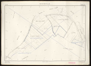 Plan du cadastre rénové - Saigneville : section ZH