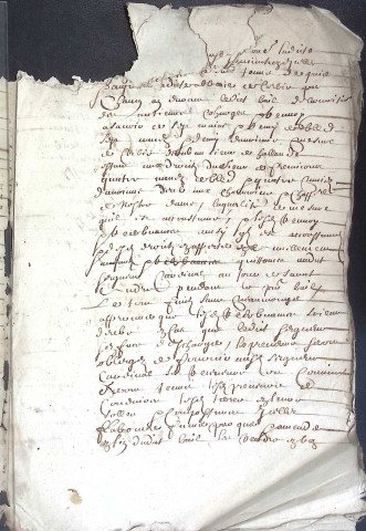 Etude de Me Antoine Ricard à Amiens (étude n°25). Minutes de l'année 1660