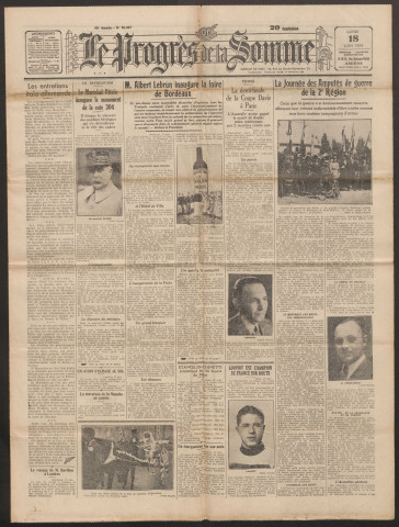 Le Progrès de la Somme, numéro 20007, 18 juin 1934