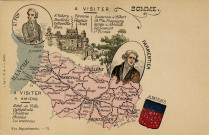 Carte géographique du département de la Somme