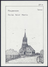 Maurepas : église Saint-Martin - (Reproduction interdite sans autorisation - © Claude Piette)