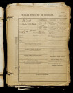 Binet, Maurice André Léonide, né le 03 juillet 1889 à Amiens (Somme), classe 1909, matricule n° 1122, Bureau de recrutement d'Amiens