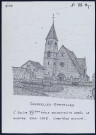 Courcelles-Epayelles (Oise) : église XVIe - (Reproduction interdite sans autorisation - © Claude Piette)