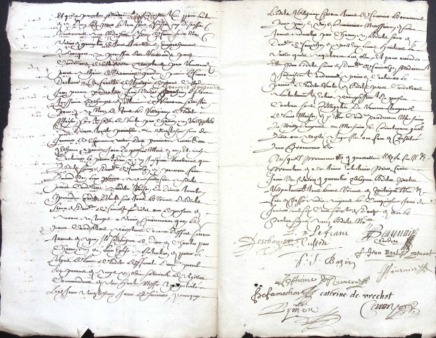 Etude de Me Philippe Caron à Amiens (étude n°1). Minutes de l'année 1672