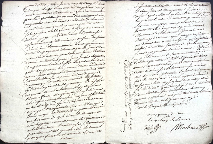 Etude de Me Nicolas Beaudelocque à Amiens (étude n°16). Minutes de l'année 1767