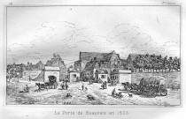 La porte de Beauvais en 1823