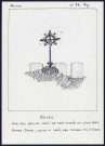 Boves : une des belles croix de fer forgé au cimetière Notre-Dame - (Reproduction interdite sans autorisation - © Claude Piette)