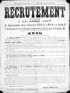 République Française - Département de la Somme - Recrutement