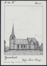 Gueschart : église Saint-FurSy - (Reproduction interdite sans autorisation - © Claude Piette)