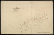 Plan du cadastre napoléonien - Hornoy-le-Bourg (Gouy l'Hopital) : Village (Le), B2 (développement du village)