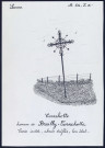 Brailly-Cornehotte (hameau de Cornehotte) : croix isolée - (Reproduction interdite sans autorisation - © Claude Piette)