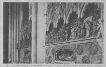 Bas-relief en pierre - Histoire de saint Firmin, premier évêque d'Amiens