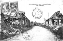 Méharicourt après la Grande Guerre - Rue de Rosières